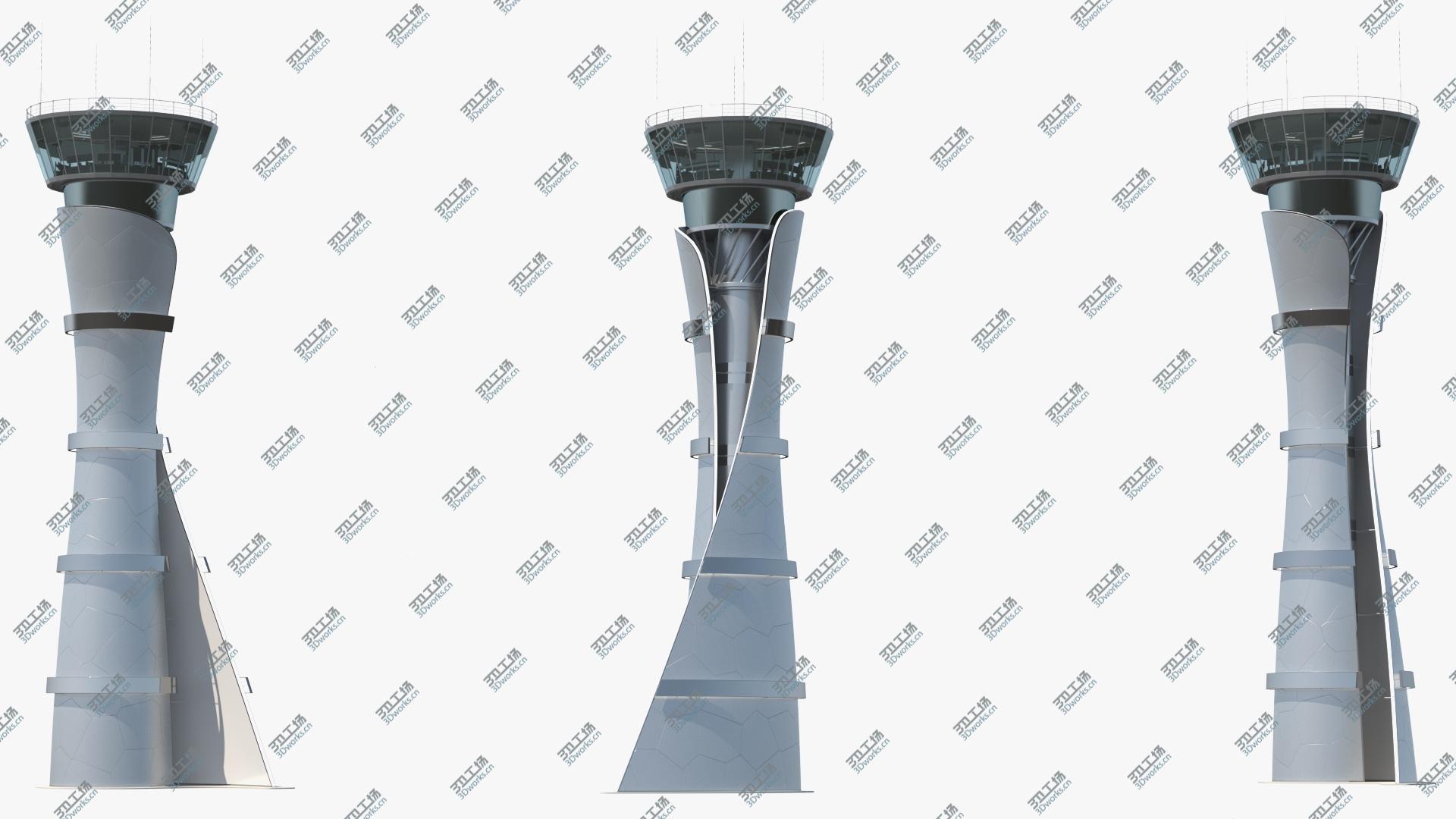 images/goods_img/202104093/Airport Air Traffic Control Tower with Interior Offline Generic 3D/1.jpg